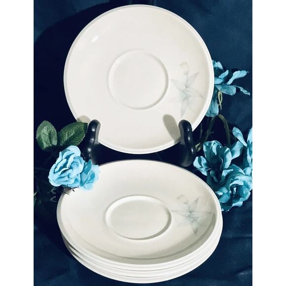 4pc Noritake Keltcraft Saucers Misty Isle Collection Ireland #9132 Together - Picture 1 of 6